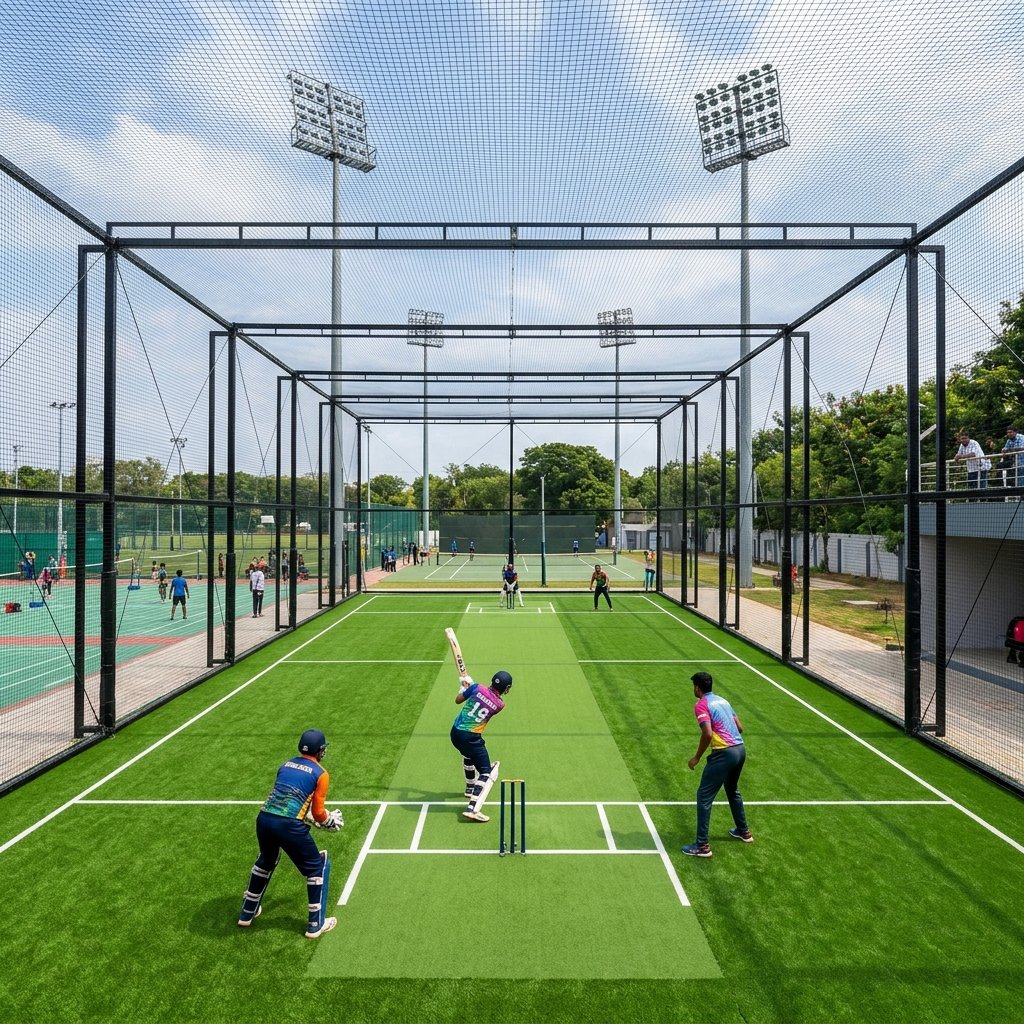 Box Cricket Ground Setup Hyderabad